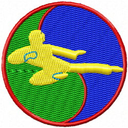 Karate Embroidery Design 3